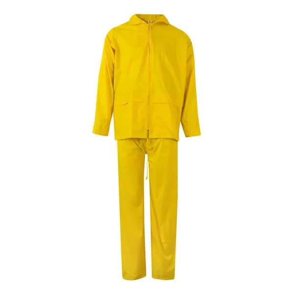 Regenanzug (225g/m²), zweiteilig aus Polyester (100%) mit PVC-Beschichtung - VL SEDNA - Gelb