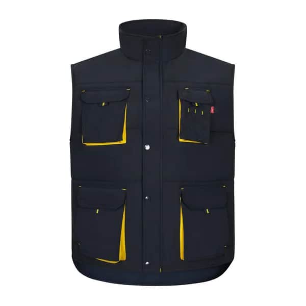 Steppweste, zweifarbig, mit mehreren Taschen (120g/m²), aus Polyester (100%) - VL NERGAL - Marineblau