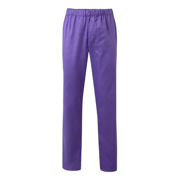 Hosen aus Twill (190g/m²), aus Baumwolle (35%) und Polyester (65%) - VL APHRODITE - Lila