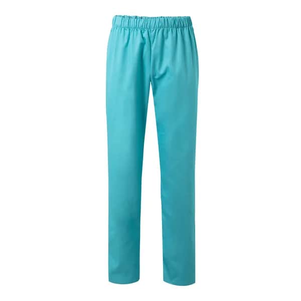 Hosen aus Twill (190g/m²), aus Baumwolle (35%) und Polyester (65%) - VL APHRODITE - Türkis