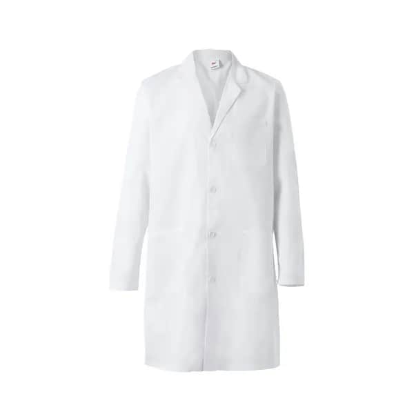 Kittel aus Twill (180g/m²), in Baumwolle (20%) und Polyester (80%) - VL OGUN - Weiß