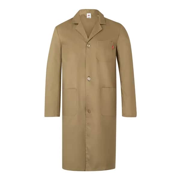 Kittel aus Twill (175 g/m²), aus Baumwolle (35 %) und Polyester (65 %) - VL DANU - Natur