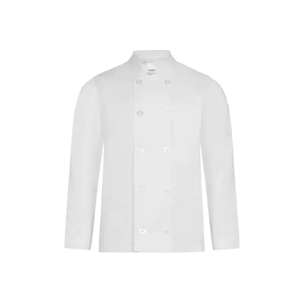 Langärmelige Küchenjacke (190 g/m²) - VL BACO - Weiß