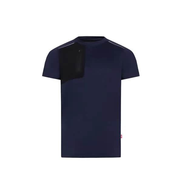 Funktionsshirt mit Waffelstruktur - (110 g/m²), aus 100 % recyceltem Polyester - VL RHEA - Dunkelblau