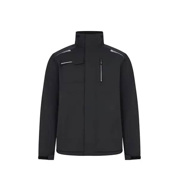 Gepolsterte Jacke (180 g/m²), aus recyceltem Polyester (50 %) und Polyester (50 %) - VL NYX - Grau
