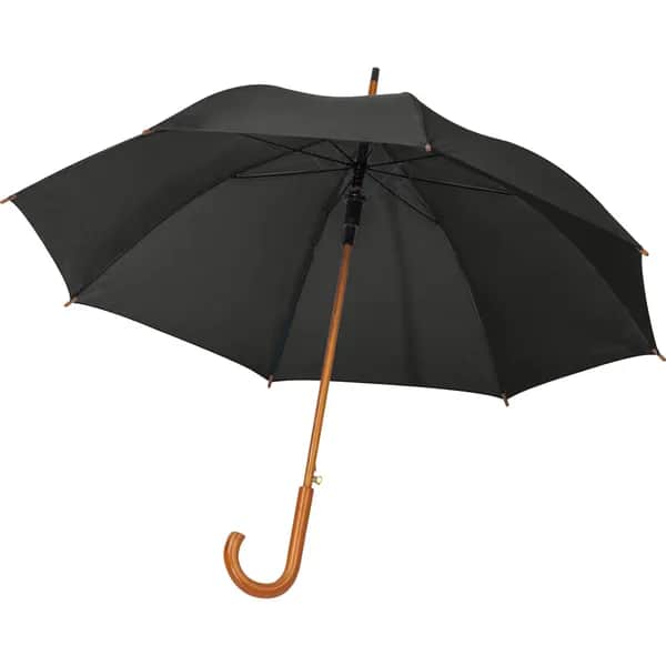 Regenschirm aus recyceltem PET CHRISTINE - schwarz