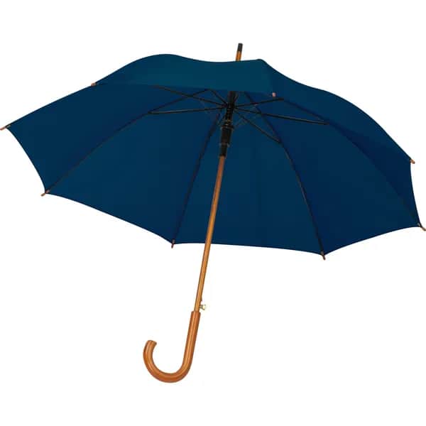 Regenschirm aus recyceltem PET CHRISTINE - dunkelblau