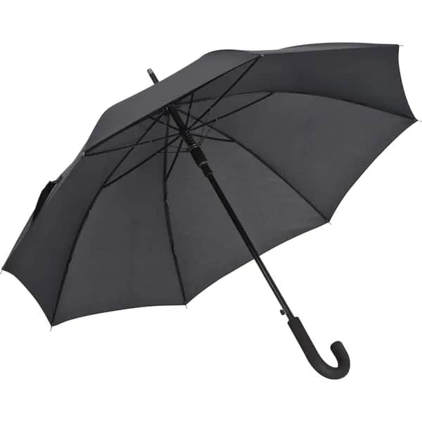 Automatik Regenschirm aus Pongee CELIA - schwarz