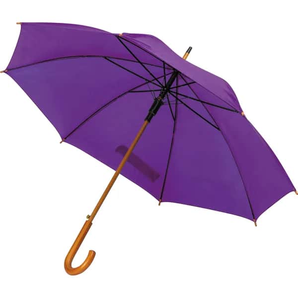 Automatikstockschirm aus Polyester MARTIN - violett