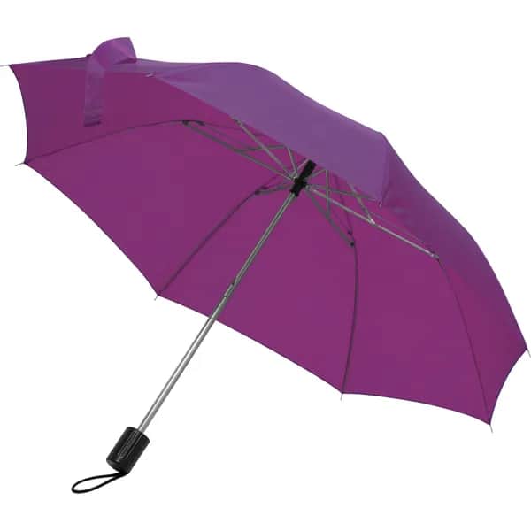Teleskop Taschenschirm aus Polyester FRANCO - violett