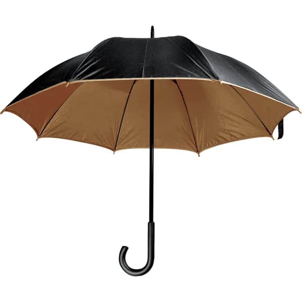 Regenschirm mit doppelter Bespannung FATIMA - braun