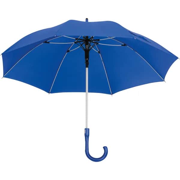 Regenschirm mit Fiberglassgestänge BENIAMIN - blau