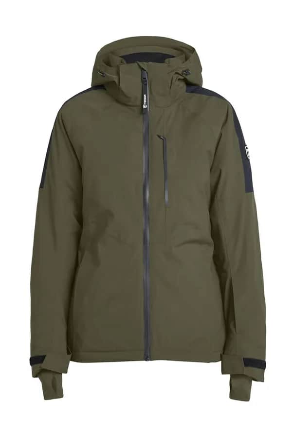 Core Ski Jacket Women - Olivgrün
