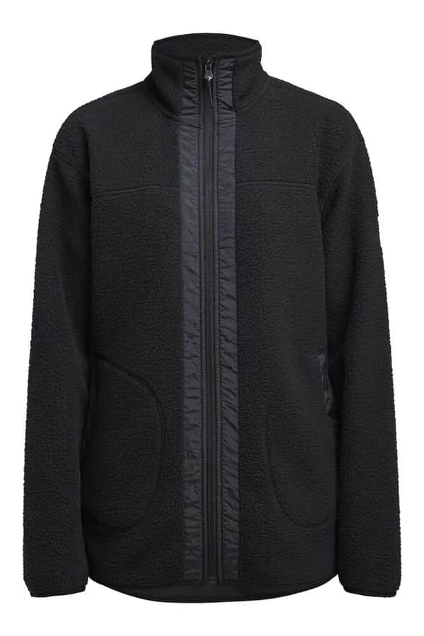 Yoke Full Zip Women - Schwarz