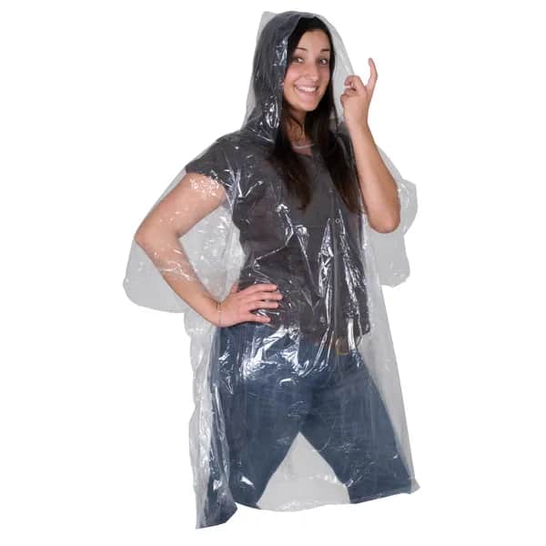Transparenter Not-Poncho LOIS - transparent