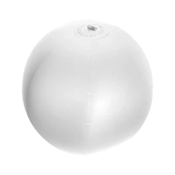 Strandball aus PVC mit einer Segmentlänge von 40 cm BERNARDO - weiss