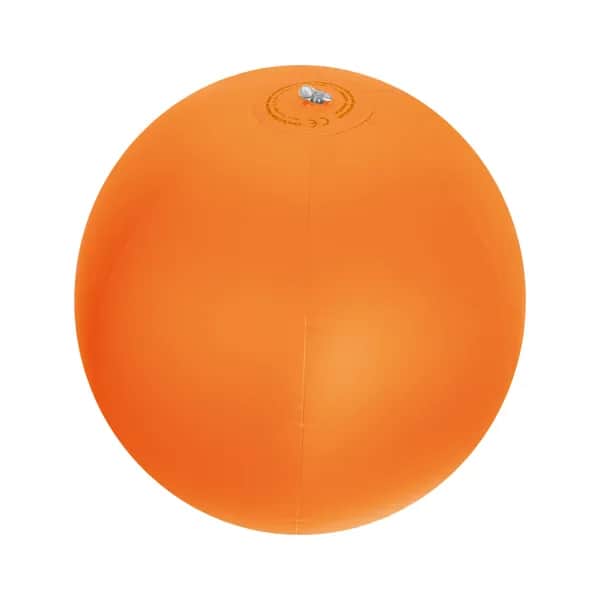 Strandball aus PVC mit einer Segmentlänge von 40 cm BERNARDO - orange