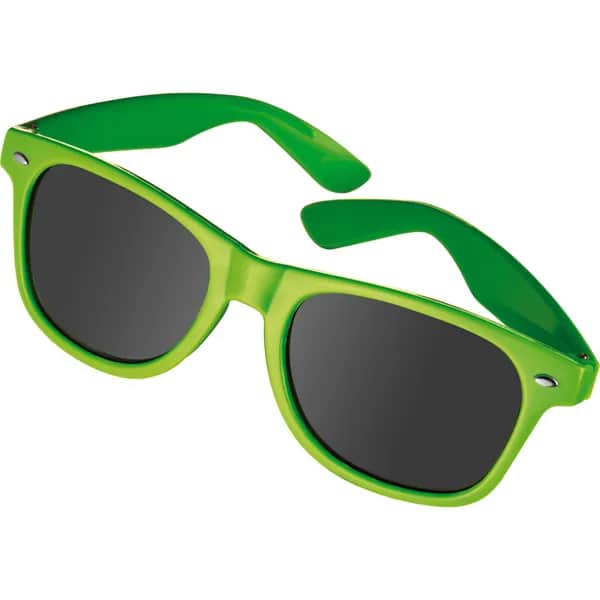 Sonnenbrille aus Kunststoff im Nerdlook, UV 400 Schutz GIANNA - apfelgrün
