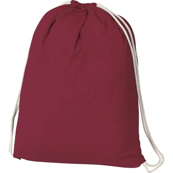 Gymbag aus Baumwolle  WITALIS - burgund