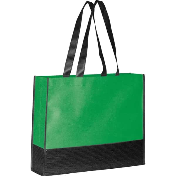 Faltbare Non Woven Einkaufstasche COURTNEY - grün