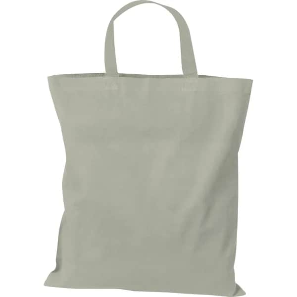 Baumwolltasche mit kurzen Henkeln MARSHALL - grau