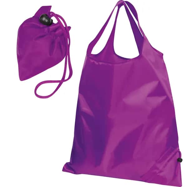 Faltbare Einkaufstasche aus Polyester HENRYKA - violett