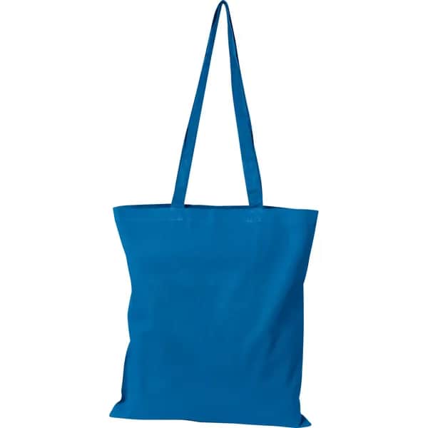 Baumwolltasche mit langen Henkeln LANCE - hellblau
