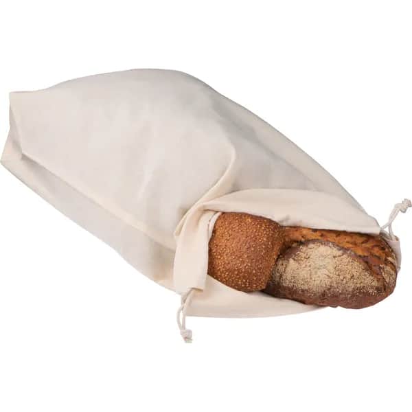 Baumwollsäckchen für Brot  OLIVIERO - weiss