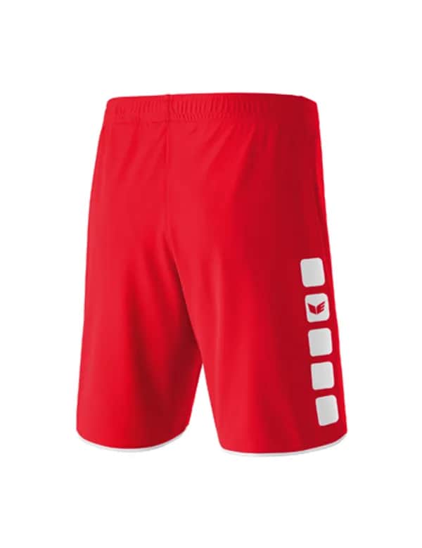 CLASSIC 5-C Shorts - Erwachsene - rot/weiß