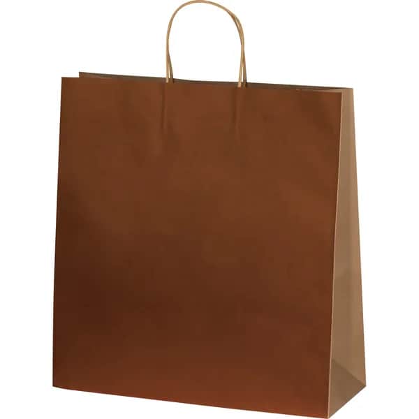 Recycelte Papiertasche groß GUS - braun