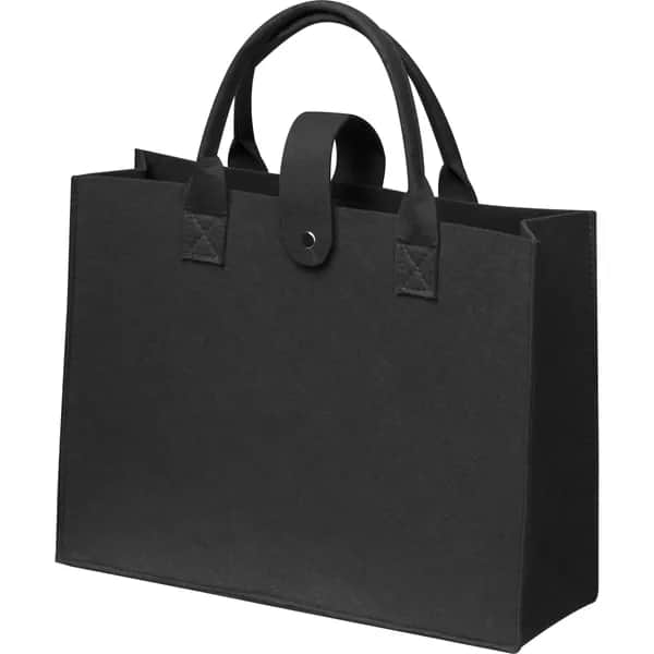RPET Filztasche ULRICH - schwarz