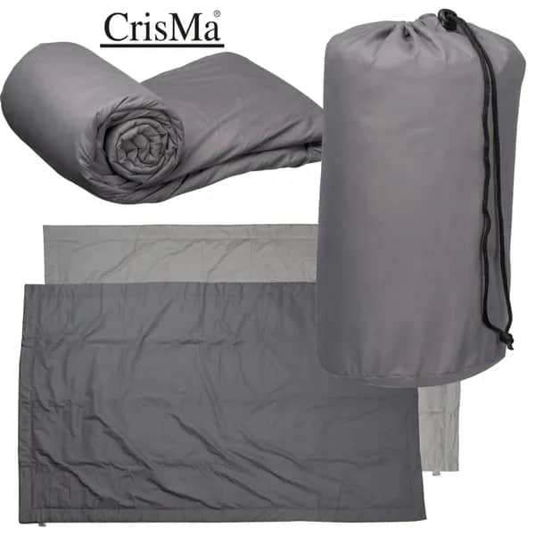 CrisMa Reisedecke CAROL - anthrazit