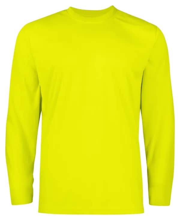 2017 LANGARM T-SHIRT 100% BAUMWOLLE - Gelb