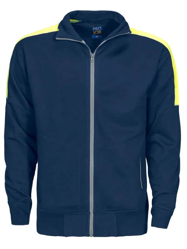 2123 SWEATSHIRT - Marine/Gelb
