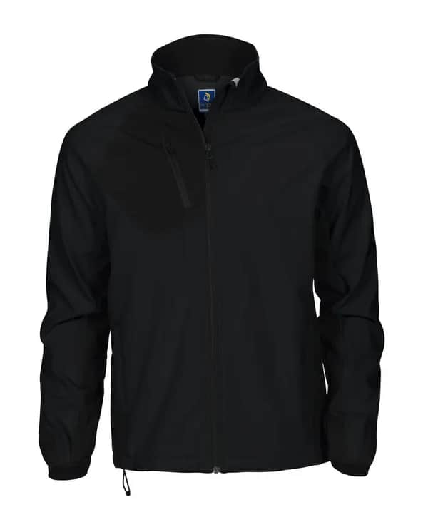 2422 SOFTSHELL JACKE - Schwarz