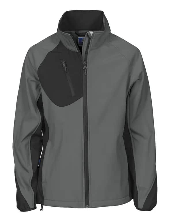 2423 DAMEN SOFTSHELL JACKE - Grau