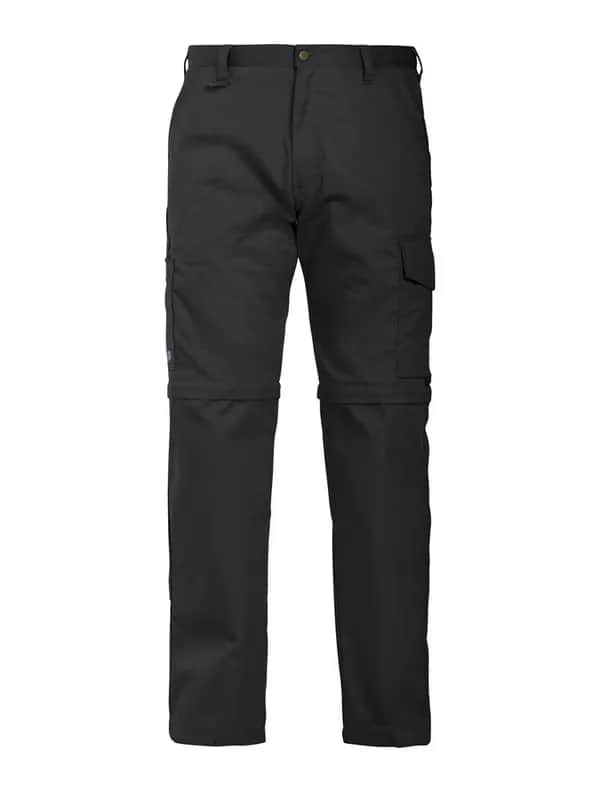 2502 ZIP OFF ARBEITSHOSE - Schwarz
