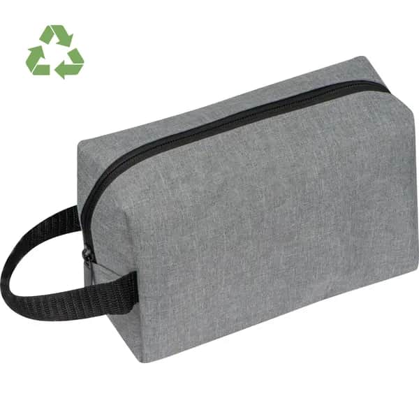 Kulturtasche aus RPET DAWID - grau