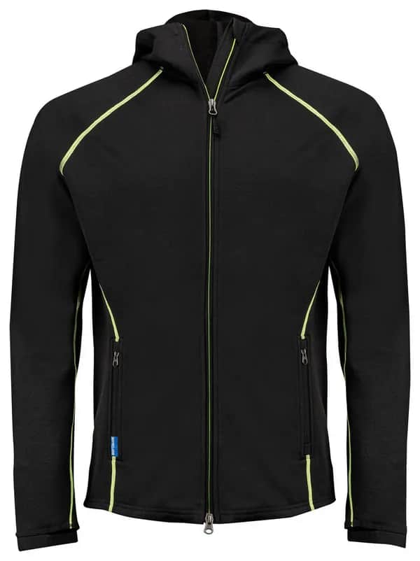 3314 KAPUZENJACKE FUNKTIONAL - Schwarz/Gelb