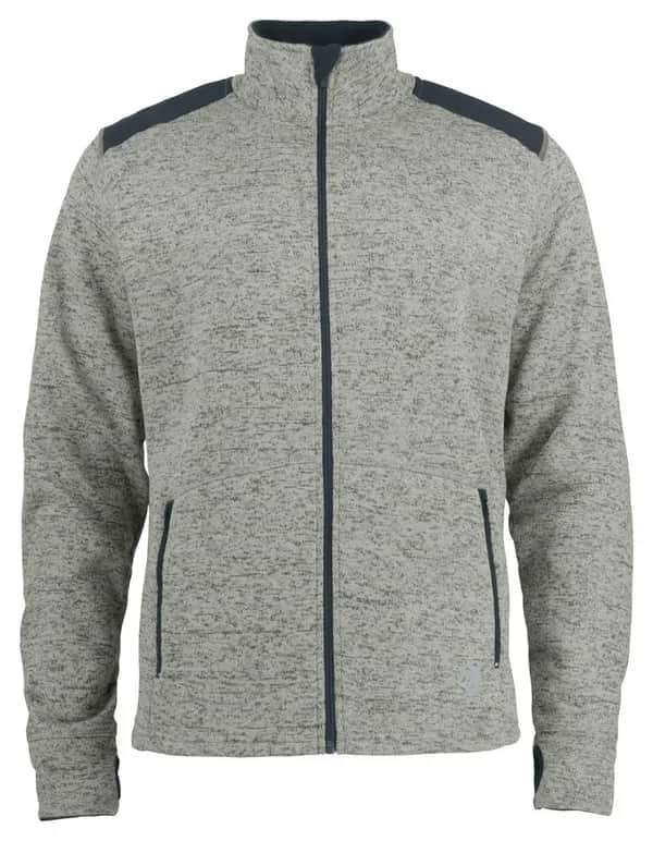 3318 FLEECEJACKE - Grau