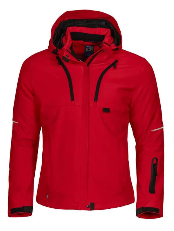 3412 DAMEN FUNKTIONSJACKE - Rot