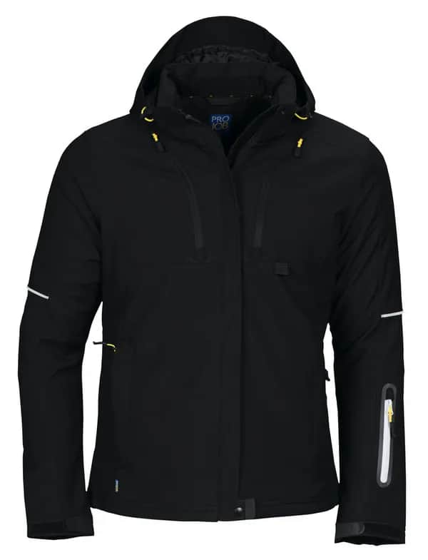 3413 GEFÜTTERTE DAMEN FUNKTIONSJACKE - Schwarz