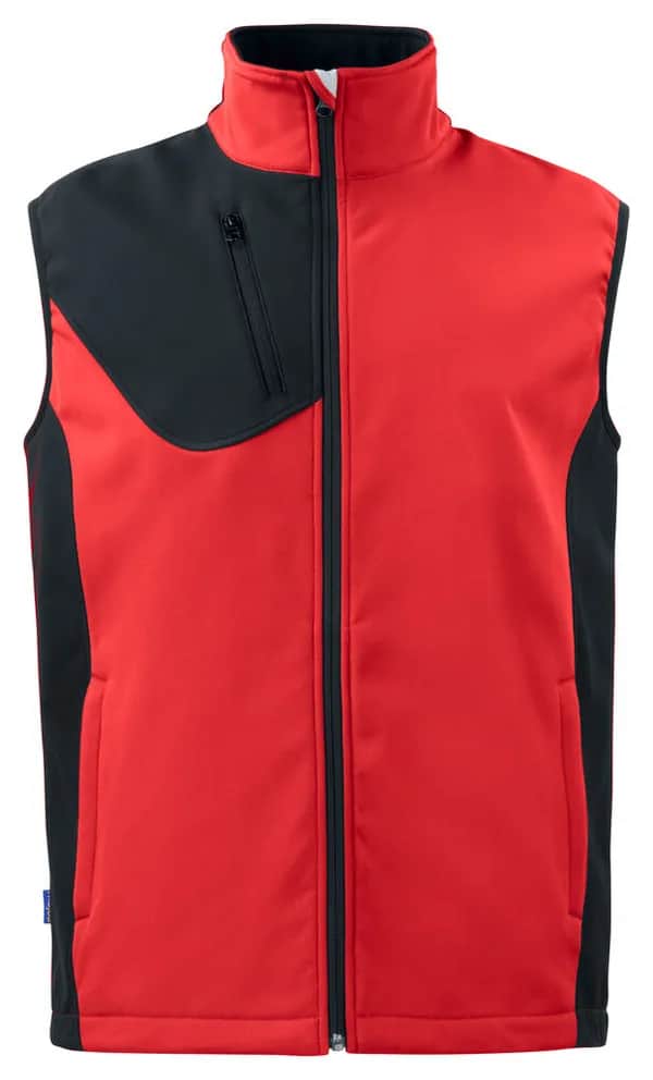 3702 SOFTSHELL WESTE - Rot