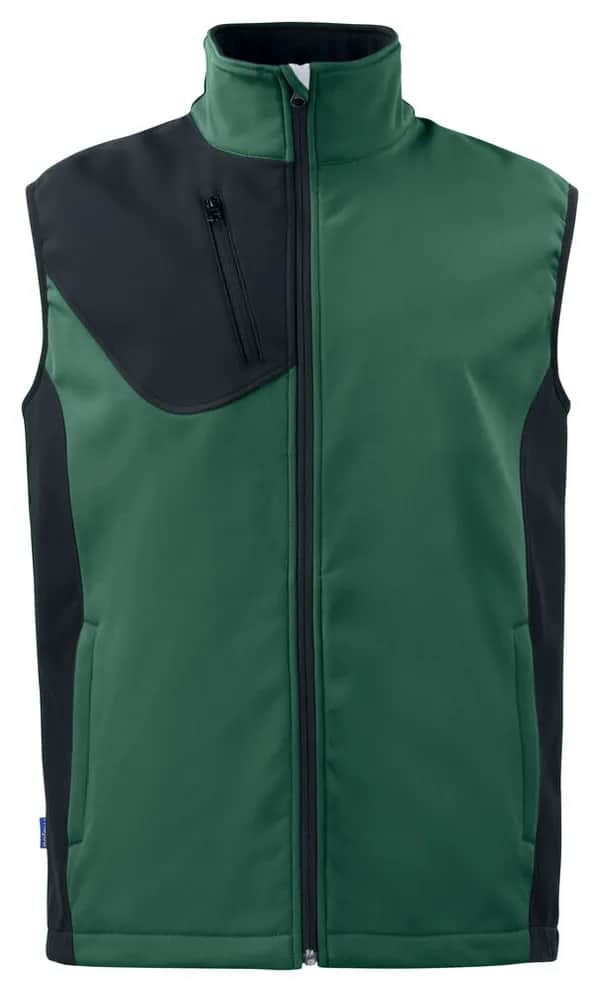 3702 SOFTSHELL WESTE - Waldgrün