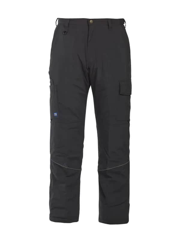 4511 GEFÜTTERTE ARBEITSHOSE - Schwarz