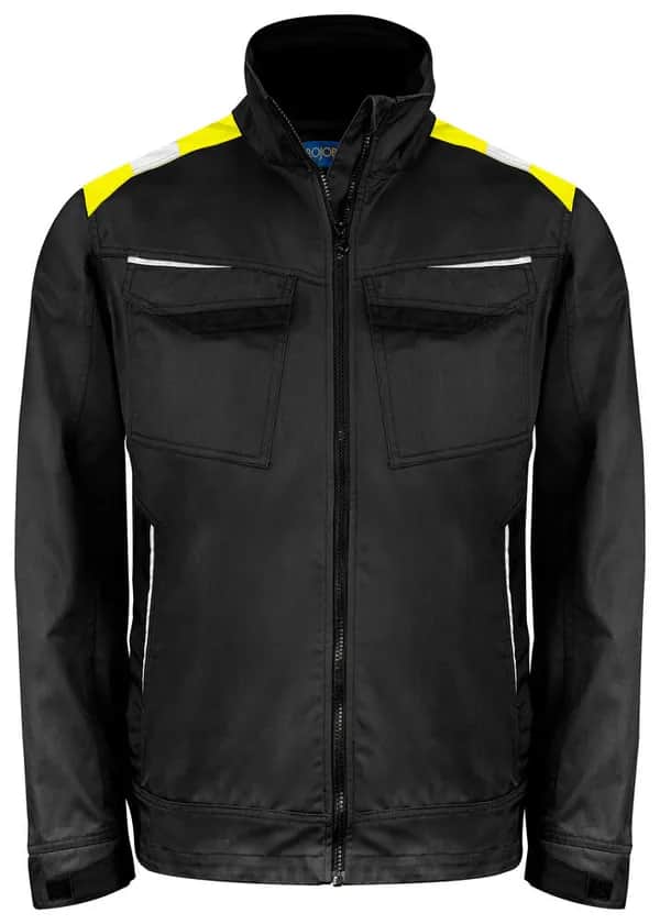 5427 JACKE - Gelb/Schwarz