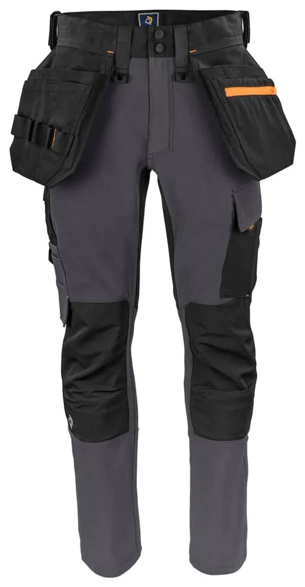 5551 BUNDFALTENHOSE STRETCH - Grau