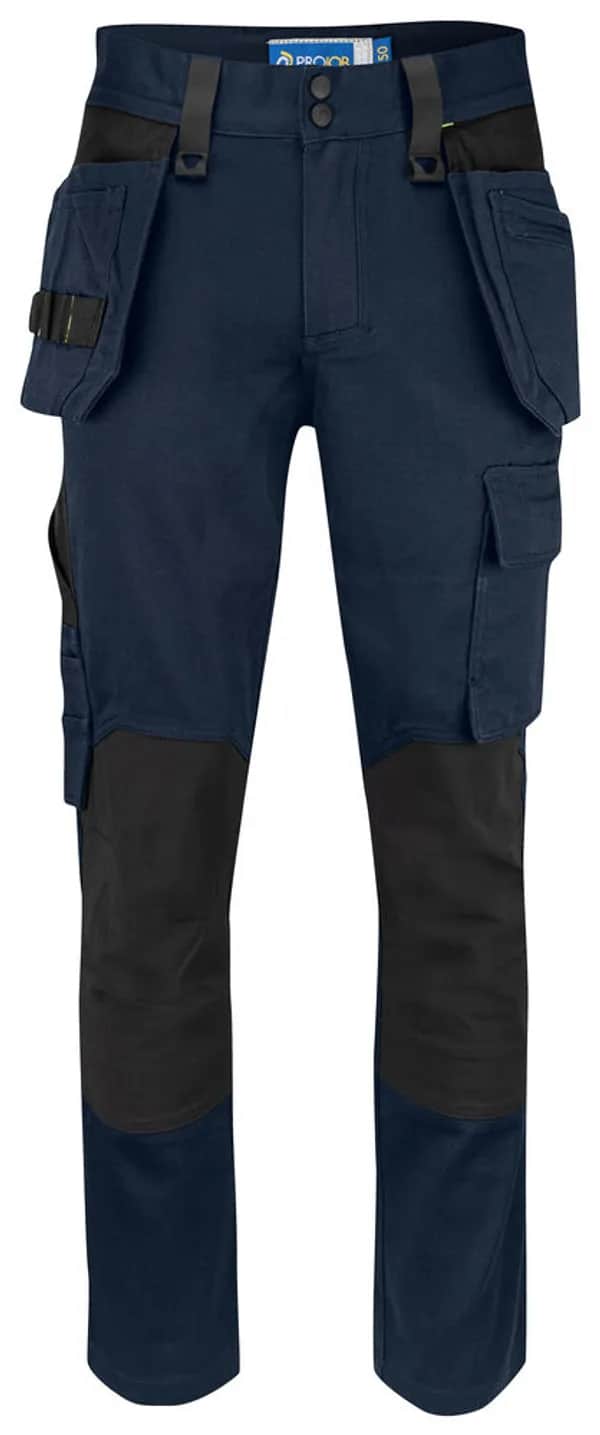 5560 BUNDFALTENHOSE STRETCH-BAUMWOLLE - Marine