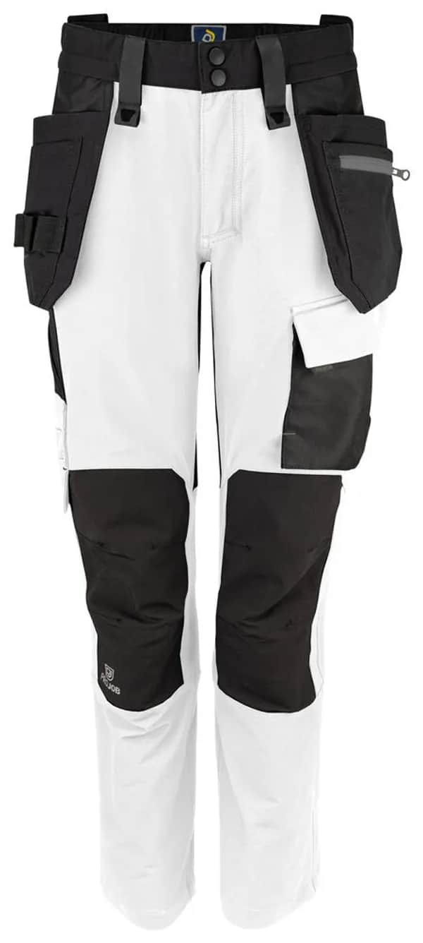 5564 BUNDFALTENHOSE STRETCH DAMEN - Weiß