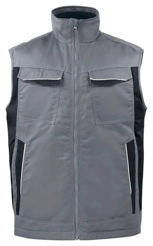 5704 GEFÜTTERTE WESTE - Grau